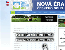 Tablet Screenshot of cgk.cz